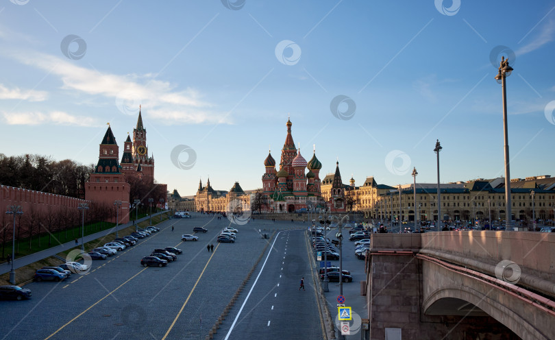 Скачать Достопримечательности российской столицы фотосток Ozero