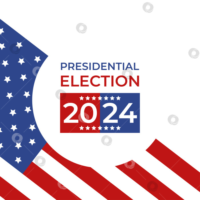 Скачать Президентские выборы в США состоятся в 2024 году фотосток Ozero