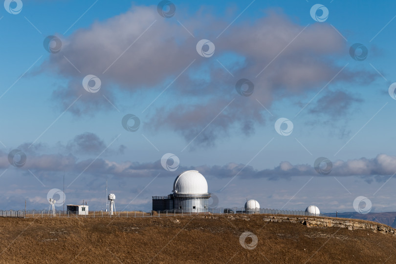 Скачать Кавказская обсерватория ГАИШ МГУ Большой купол фотосток Ozero