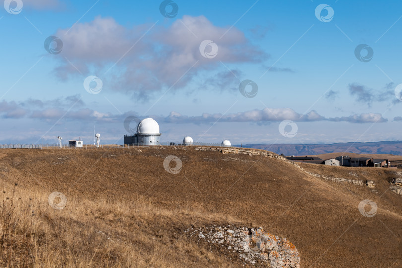 Скачать Большая кавказская обсерватория МГУ фотосток Ozero