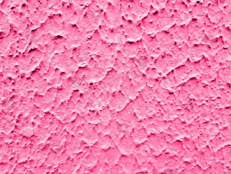 Скачать Текстура и фон розовой декоративной штукатурки на цементной стене фотосток Ozero
