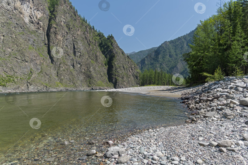 Скачать Река Ока-Саянская. Сибирь, Россия. фотосток Ozero