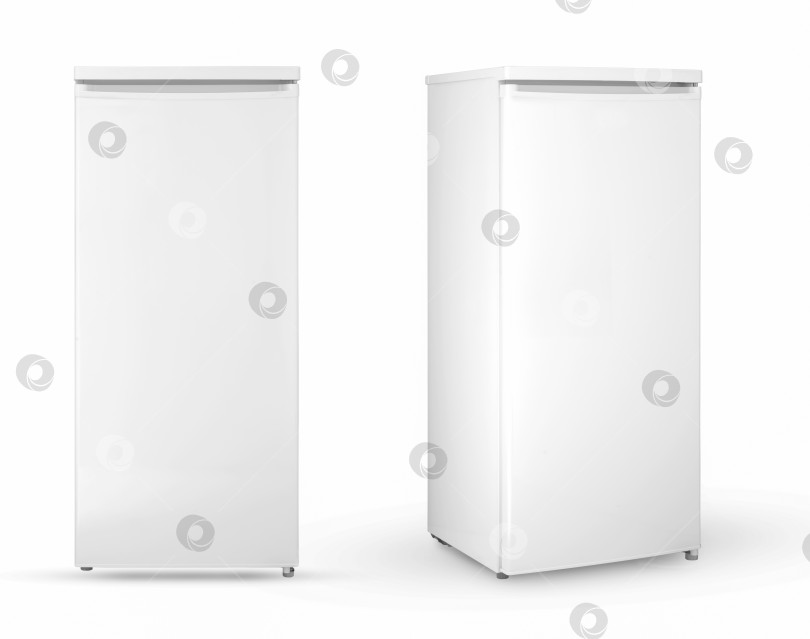 Скачать бытовой холодильник на белом фоне фотосток Ozero