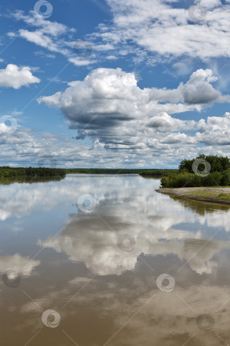 Скачать Прекрасный летний пейзаж Камчатки: река Камчатка фотосток Ozero