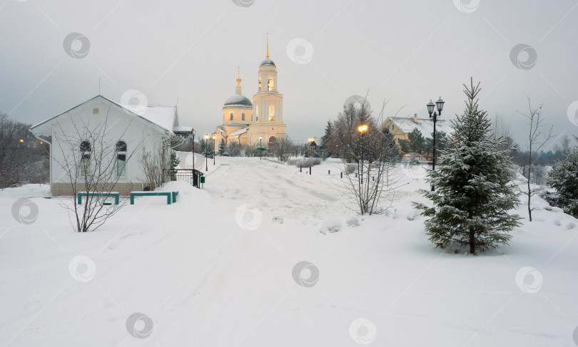 Скачать Церковь Преображения Господня фотосток Ozero