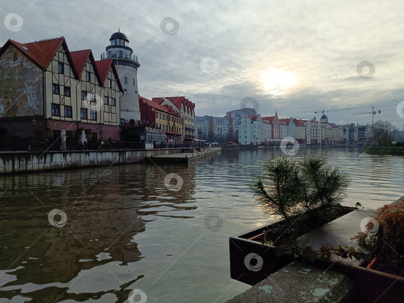 Скачать Калининград Рыбная деревня фотосток Ozero