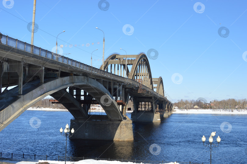 Скачать Волжский мост фотосток Ozero