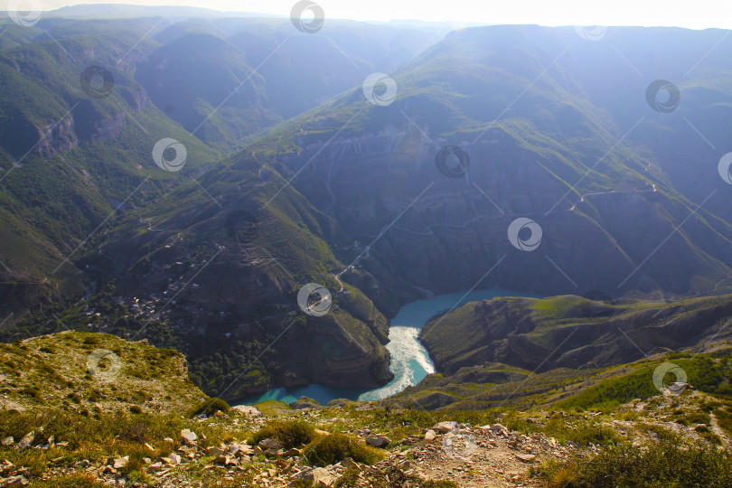 Скачать Сулакский каньон, река Сулак, Дагестан фотосток Ozero