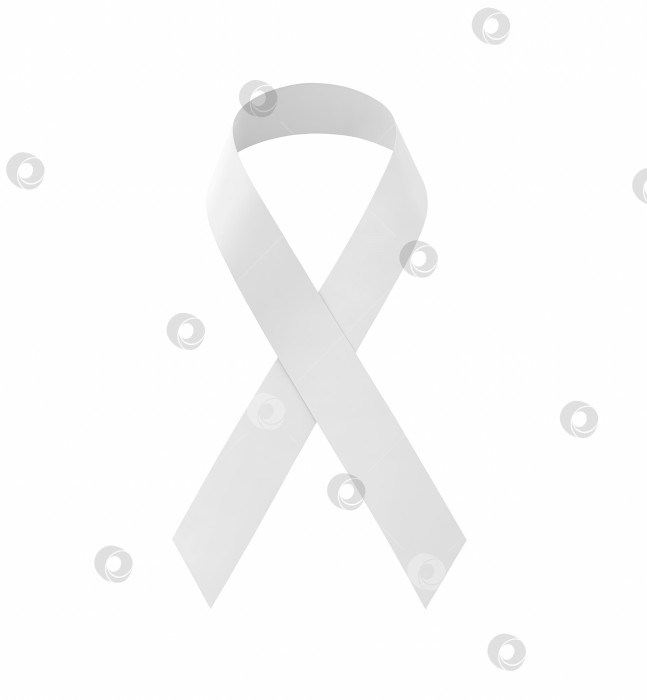 Скачать Информационная белая лента для кампании по прекращению насилия в отношении женщин фотосток Ozero