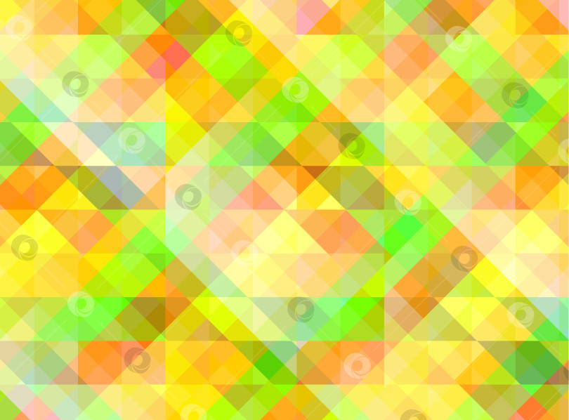 Скачать Абстрактный геометрический фон с разноцветными плитками фотосток Ozero