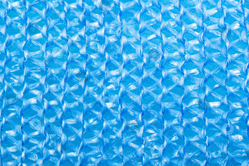 Скачать Синяя губка для мытья тела, фона или текстуры фотосток Ozero