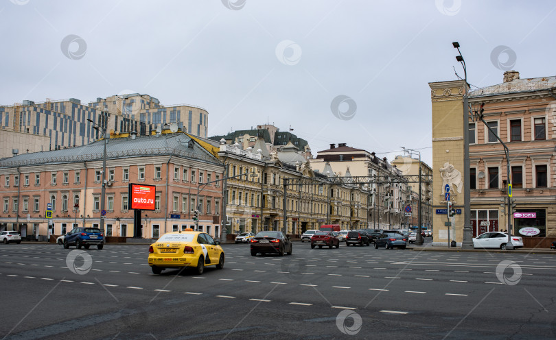 Скачать Транспорт российской столицы фотосток Ozero