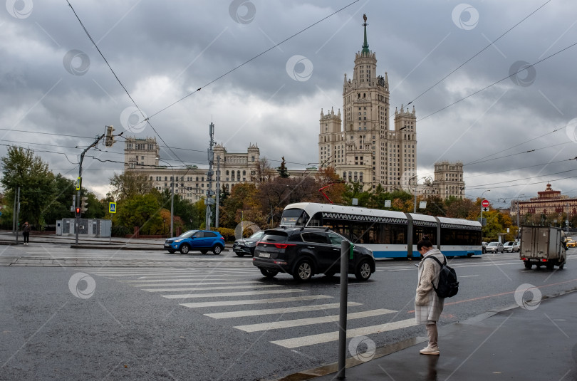 Скачать Транспорт российской столицы фотосток Ozero
