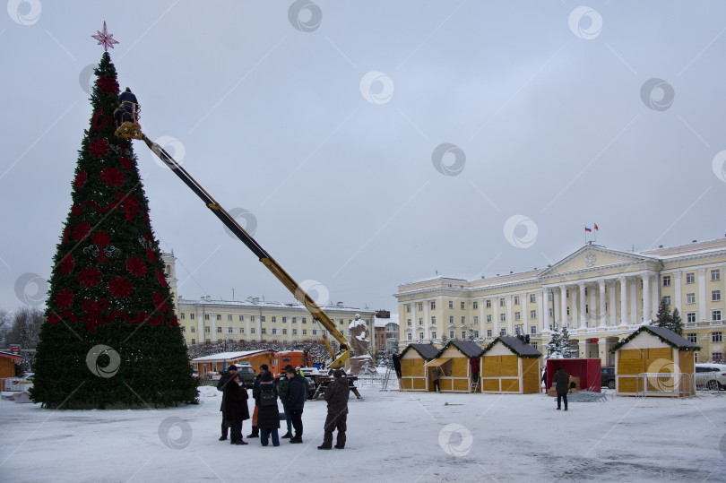 Скачать Новогодняя ёлка фотосток Ozero