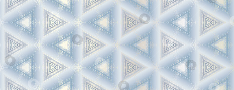 Скачать Абстрактный узор из серебристых и светло-серых текстурированных треугольников фотосток Ozero