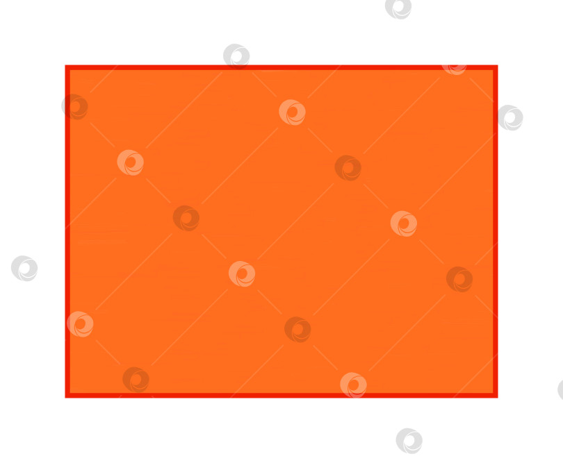Скачать Ярко-оранжевый фон в белой рамке фотосток Ozero