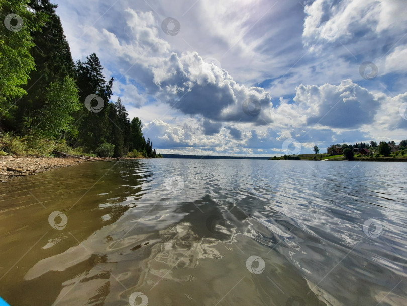 Скачать Вода облака фотосток Ozero