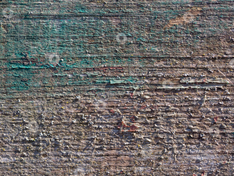 Скачать Абстрактная старая деревянная поверхность. Текстурированный фон старой крашеной доски, для дизайна фотосток Ozero