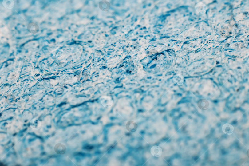 Скачать Синий абстрактный фон из губки или текстуры, фото фотосток Ozero