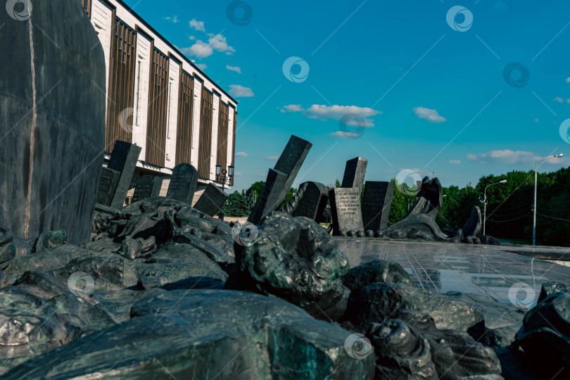 Скачать Фрагмент мемориала "Трагедия народов". Москва. фотосток Ozero