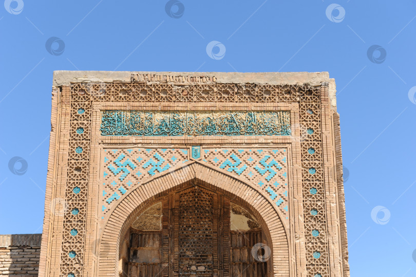 Скачать элементы древней архитектуры Центральной Азии фотосток Ozero