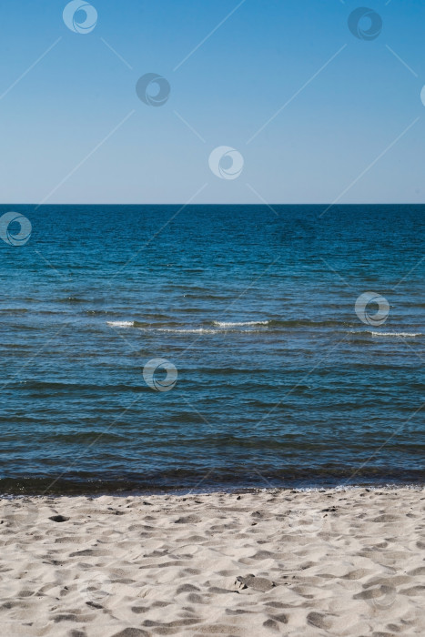 Скачать Песчаное побережье, Балтийское море, Балтийская коса фотосток Ozero