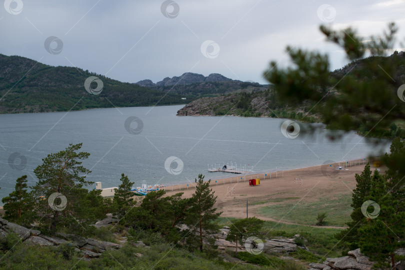 Скачать Озеро Джасыбай, Баян-ауыл, Казахстан, 2019 фотосток Ozero