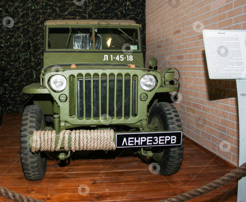 Скачать Военный внедорожник Willys MB. фотосток Ozero