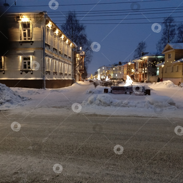 Скачать Праздничное оформление города фотосток Ozero