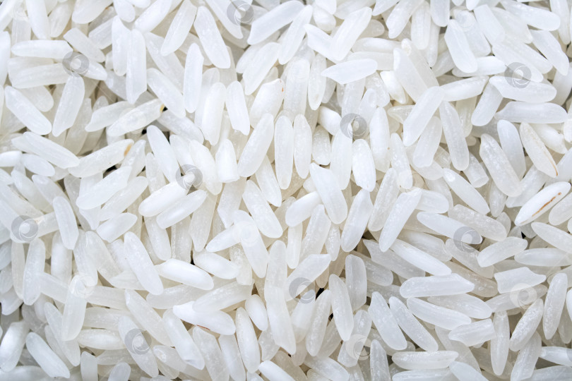 Скачать Посыпанный белым рисом крупный план, абстрактный фон фотосток Ozero