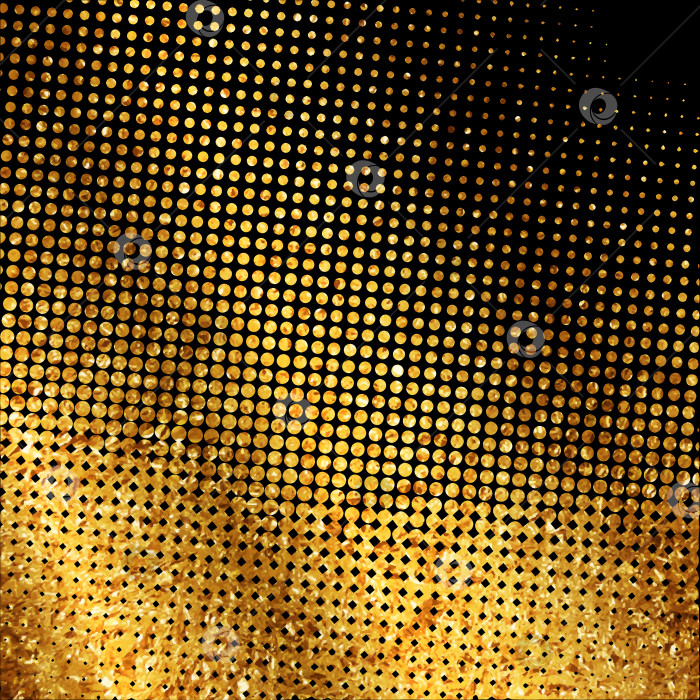 Скачать Абстрактная золотая мозаика фотосток Ozero