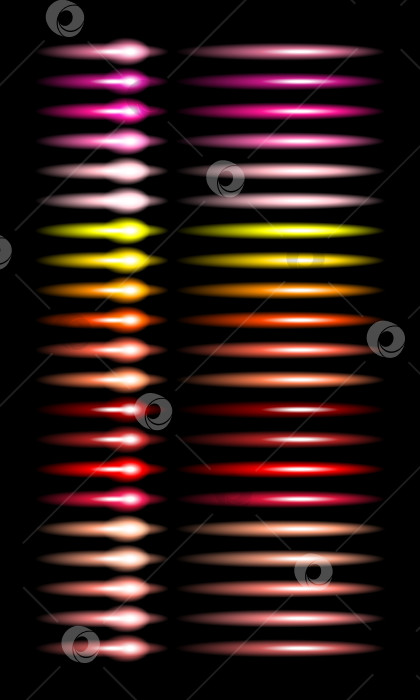 Скачать Набор разноцветных светящихся лампочек фотосток Ozero