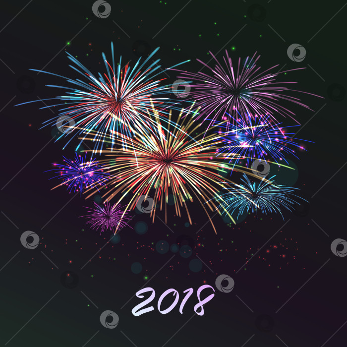 Скачать С наступающим Новым 2018 годом. фотосток Ozero