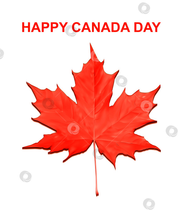 Скачать Открытка с Днем Канады в векторном формате. фотосток Ozero