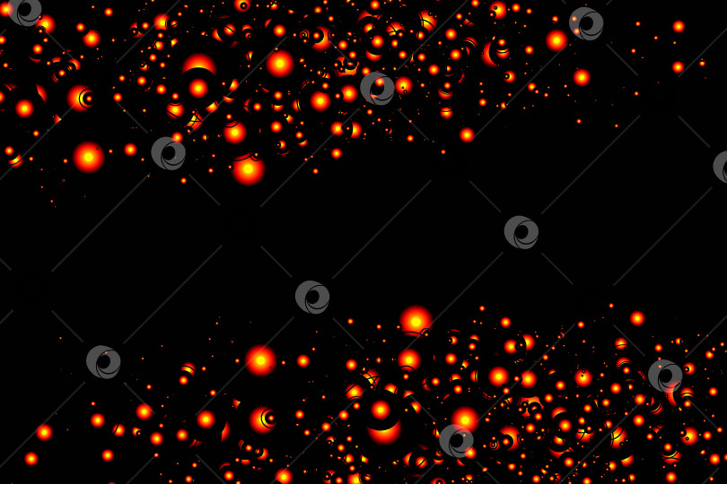 Скачать светящиеся красные огоньки на черном фоне фотосток Ozero