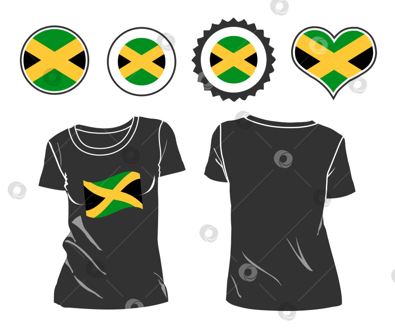 Скачать Ямайская футболка фотосток Ozero