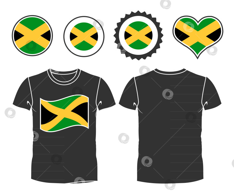 Скачать Ямайская футболка фотосток Ozero