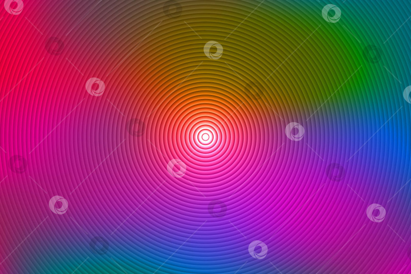Скачать Абстрактная радужная спираль, красочный фон. фотосток Ozero