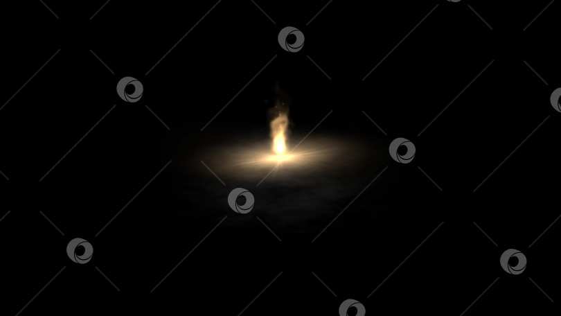 Скачать огненный взрыв пламени для вступления, элементов дизайна, пламени и искр. реалистичная симуляция горения огня. преисподняя фотосток Ozero