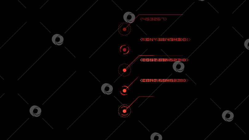 Скачать информационные блоки HUD пользовательского интерфейса обратного отсчета, построение букв и цифр, концепция технологии. элементы дизайна, научная фантастика в области интернет-баз данных, поля больших данных. Информация. избирательный фокус. фотосток Ozero