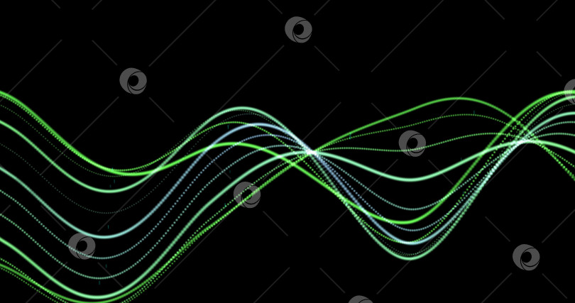 Скачать линии графика частиц, линии HUD в движении. Высокотехнологичная футуристическая графика. Концепция сети FHD future technology network. Современные инновации в киберпространстве фотосток Ozero