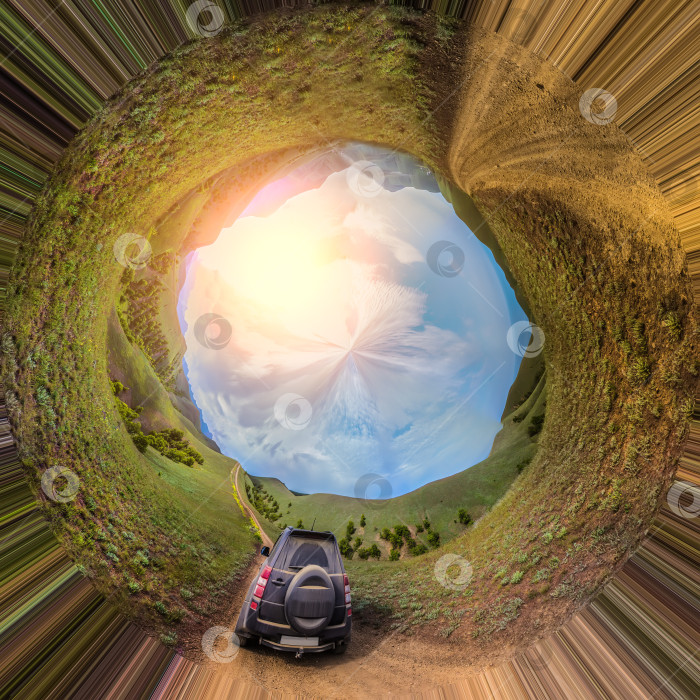 Скачать концепция путешествия на автомобиле по планете. фотосток Ozero