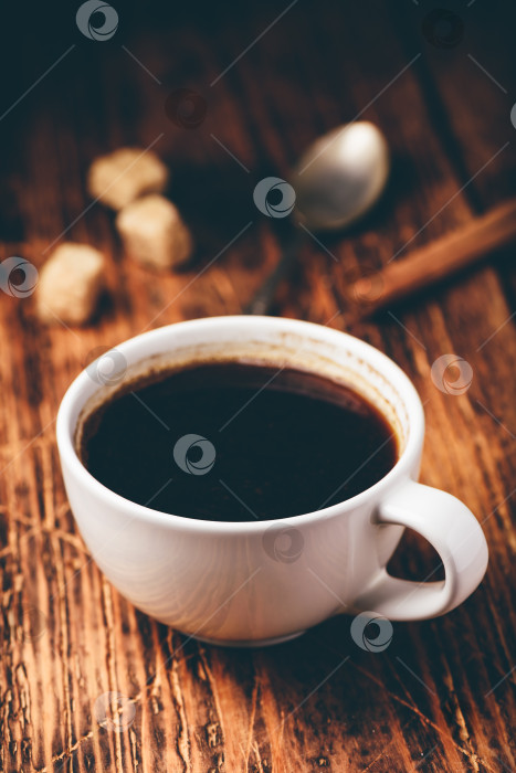 Скачать Чашка черного кофе фотосток Ozero