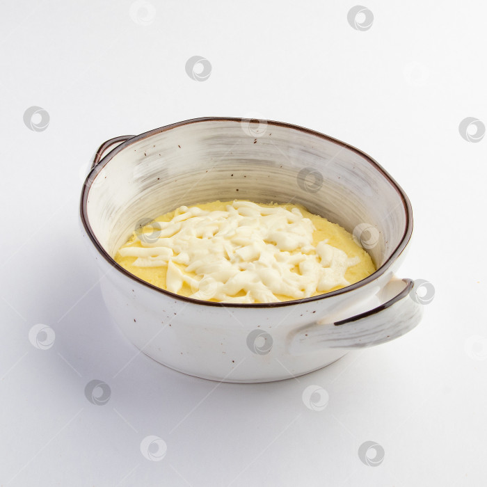 Скачать Прекрасная порция картофельного пюре с сыром фотосток Ozero
