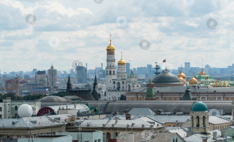 Скачать панорама Москвы фотосток Ozero