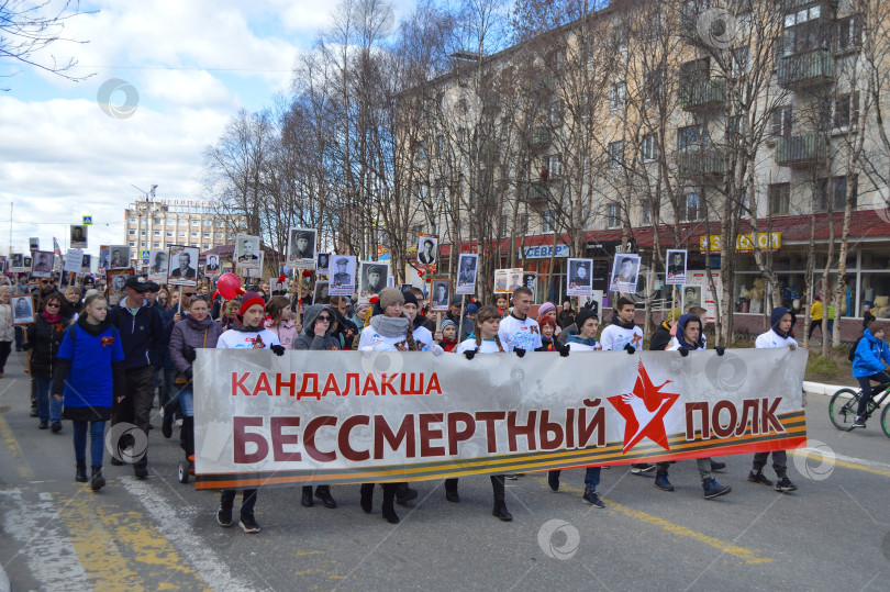 Скачать Бессмертный полк 9 мая. фотосток Ozero