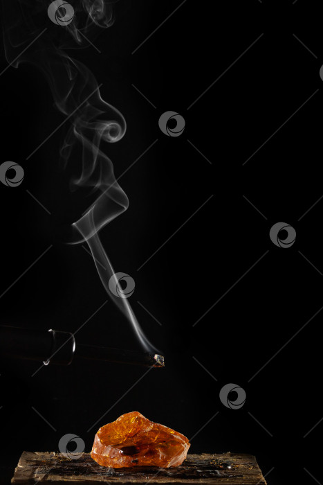 Скачать дым на черном фоне фотосток Ozero