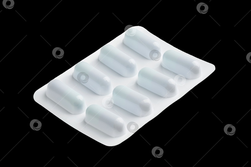 Скачать лекарства, белая таблетка на светлом фоне фотосток Ozero