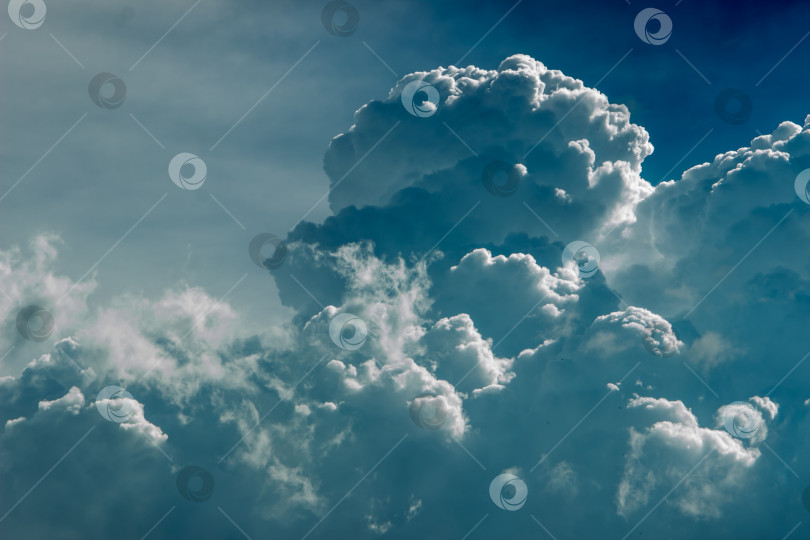 Скачать небо в облаках летом. фотосток Ozero