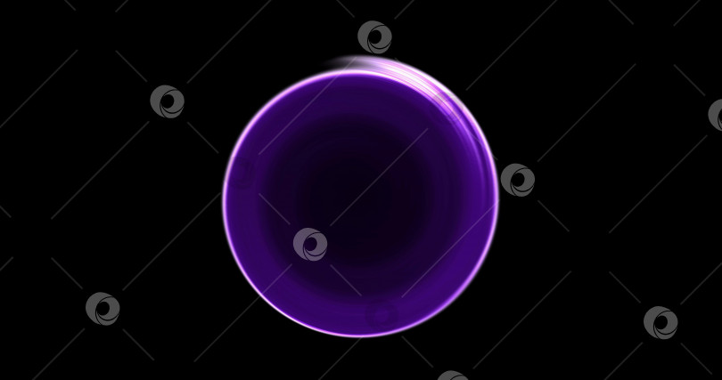 Скачать кадры: фиолетовое неоновое кольцо портала, круг на черном фоне. абстрактный портал, сделанный из частиц. Постепенно появилось вращающееся кольцо и постоянное свечение в круге. Движущаяся графика, наложение. фотосток Ozero